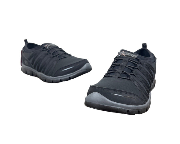 Skechers Black Shake It Off Size 7.5 Womens Sneakers - New