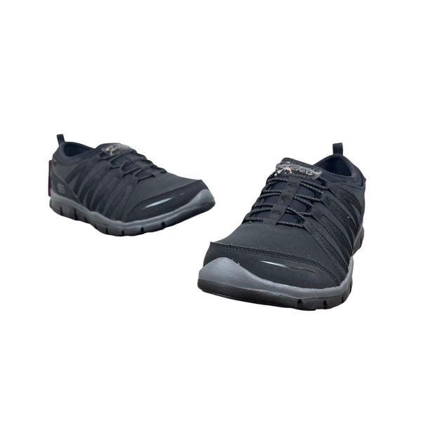 Skechers Black Shake It Off Size 7.5 Womens Sneakers - New
