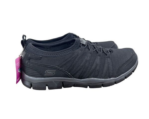 Skechers Black Shake It Off Size 7.5 Womens Sneakers - New
