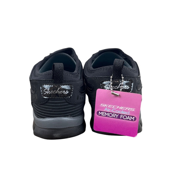 Skechers Black Shake It Off Size 7.5 Womens Sneakers - New