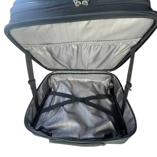 Samsonite Rolling Luggage Bag With Telescoping Handle & Multiple Compartments