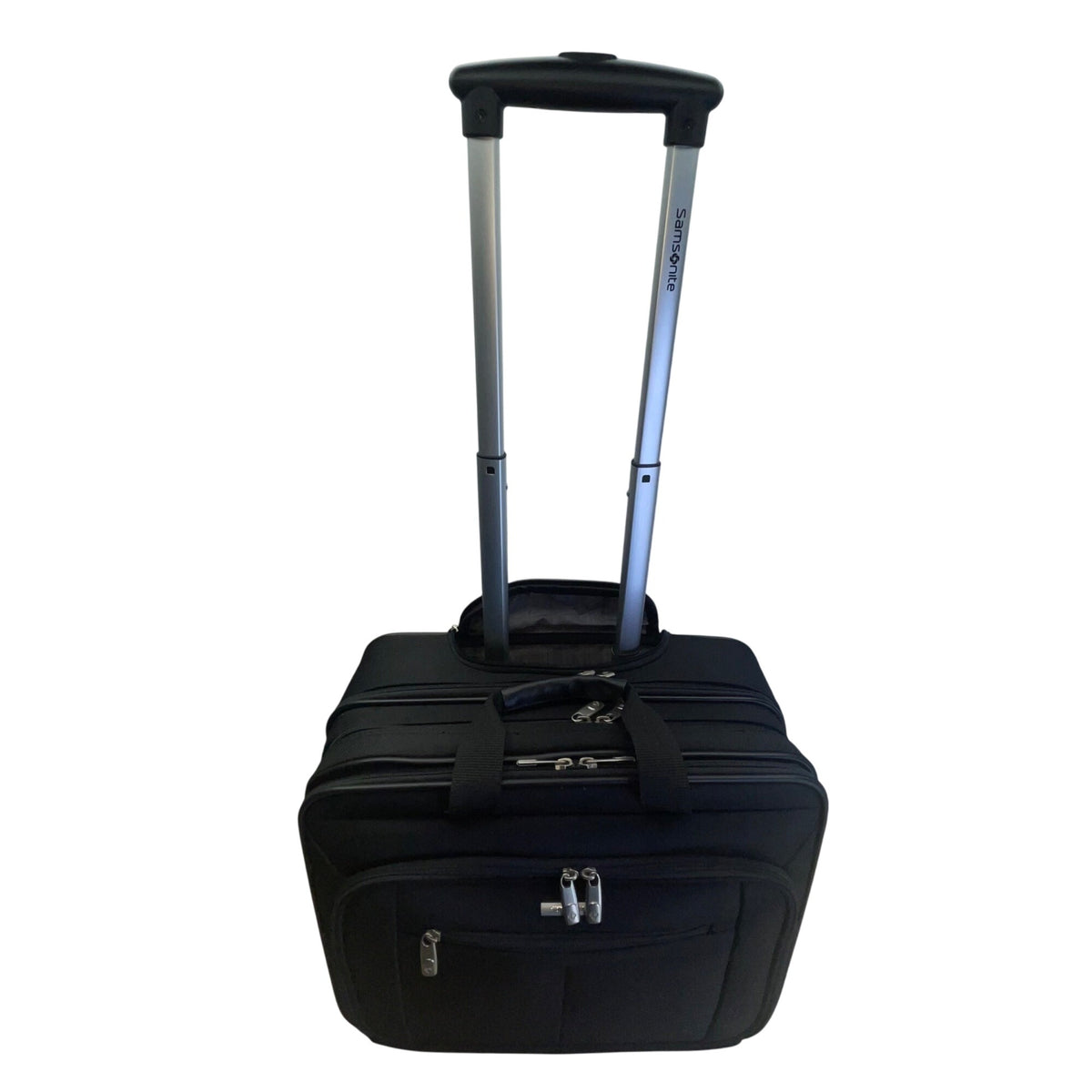 Samsonite Rolling Luggage Bag With Telescoping Handle & Multiple Compartments