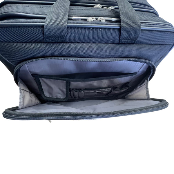 Samsonite Rolling Luggage Bag With Telescoping Handle & Multiple Compartments