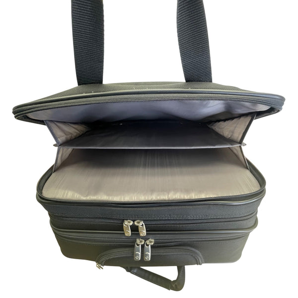 Samsonite Rolling Luggage Bag With Telescoping Handle & Multiple Compartments