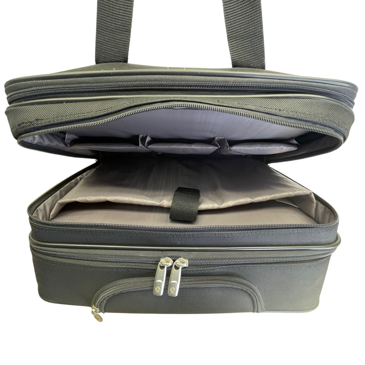 Samsonite Rolling Luggage Bag With Telescoping Handle & Multiple Compartments