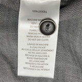 Beachlunchlounge Womens Gray Long Sleeve Button-Up Denim Shirt Sz S/P - New