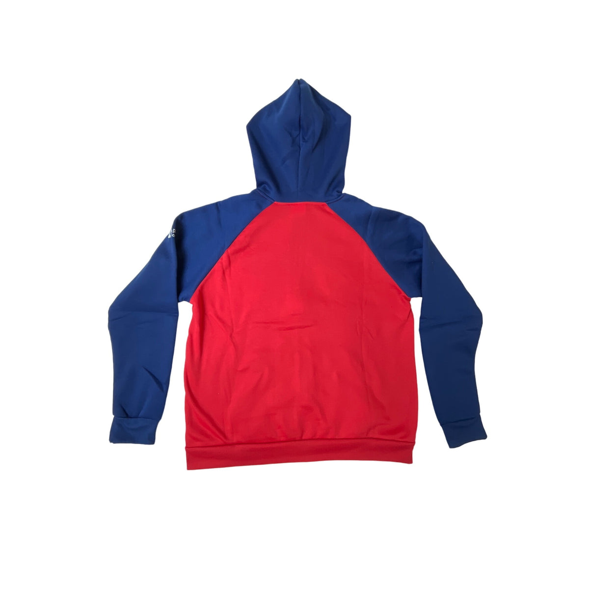 Kloanz Men's Red And Blue Washington nationals Zip Up Hoodie Sz M