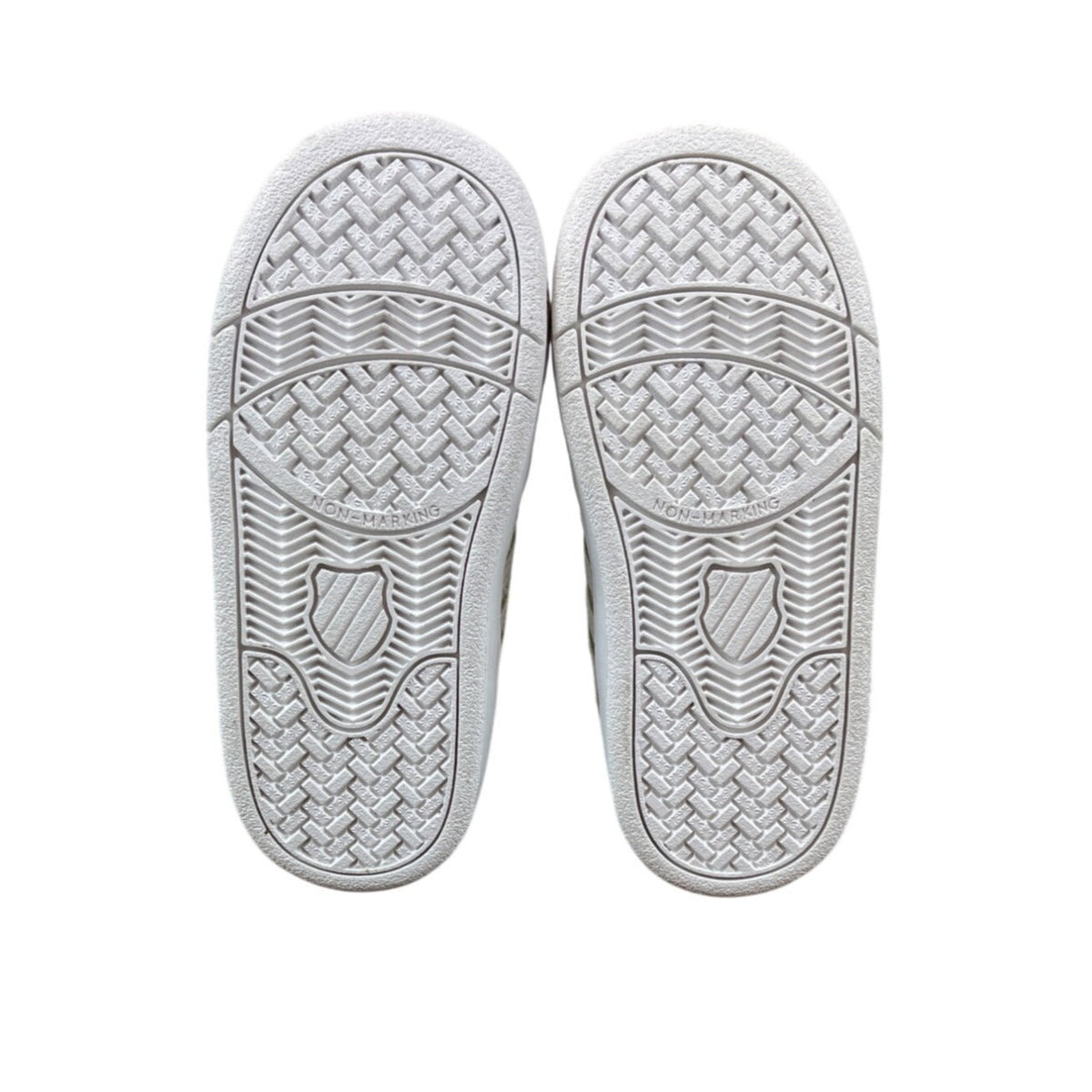 K-Swiss Infants White Strapped Sneakers Size 8