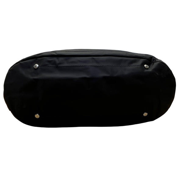 Tumi Women’s Black Nylon Zippered Pockets Travel Shoulder Bag Size L