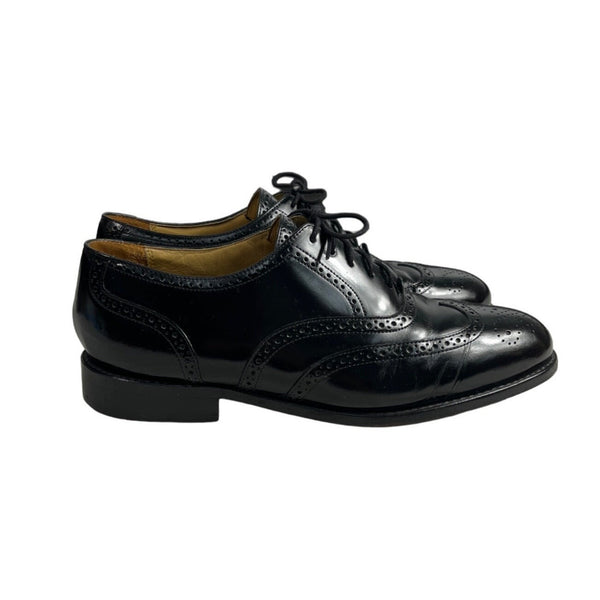 Bostonian Men's Black Crown Windsor Oxfords First Flex Leather Shoes Sz 10