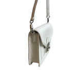 Loeffler Randall Women's White Baby Rider CrossBody Bag Sz S