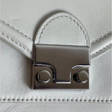 Loeffler Randall Women's White Baby Rider CrossBody Bag Sz S