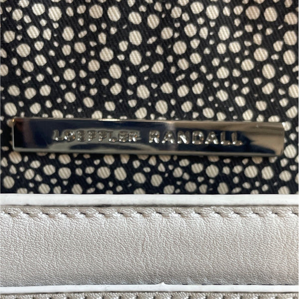 Loeffler Randall Women's White Baby Rider CrossBody Bag Sz S