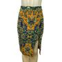 Chelsea & Theodore Women’s Knit Pencil Skirt Multicolor Abstract Pattern Sz S