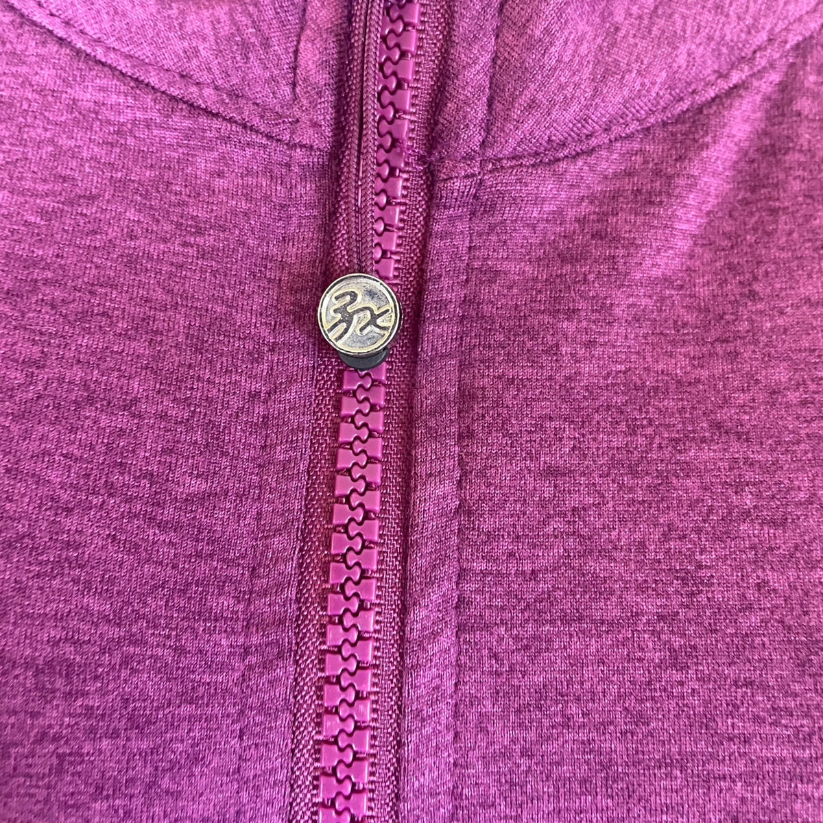 3X Platinum Womens Purple Full-Zip Jacket Soft Lightweight Long Sleeve XXL