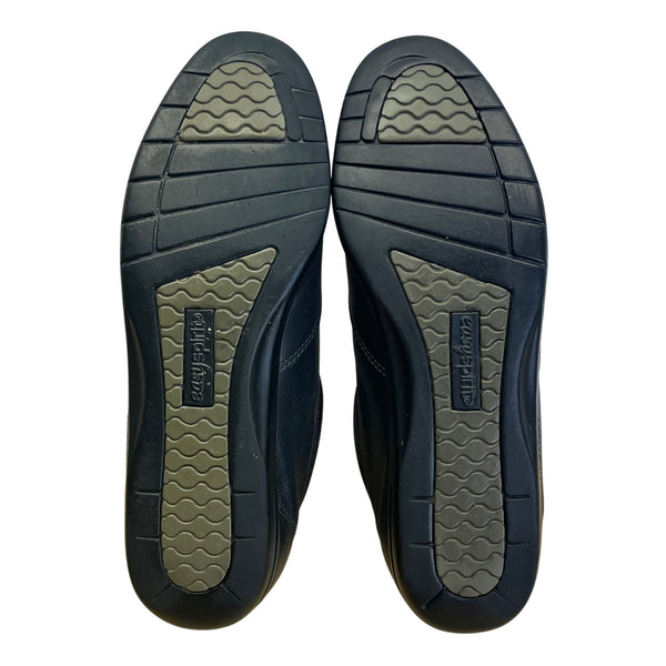 Easy Spirit Women’s Navy Leather Esmotion Comfort Lace-Up Shoes Size 9M