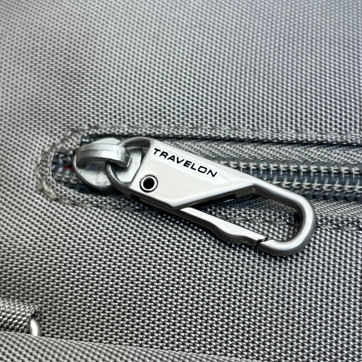 Travelon Women’s Gray Nylon Multiple Pockets Classic Anti-Theft Crossbody Bag