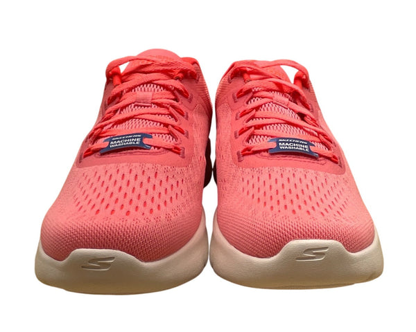 Skechers Women’s Coral Pink Go Run Lite Goga Mat Running Shoes Sz 9.5 - New