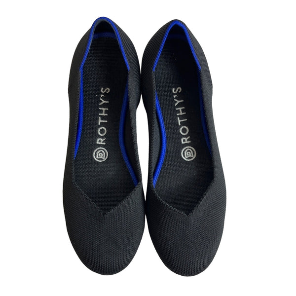 Rothy’s Women's Black Flat Slippers Sz W8