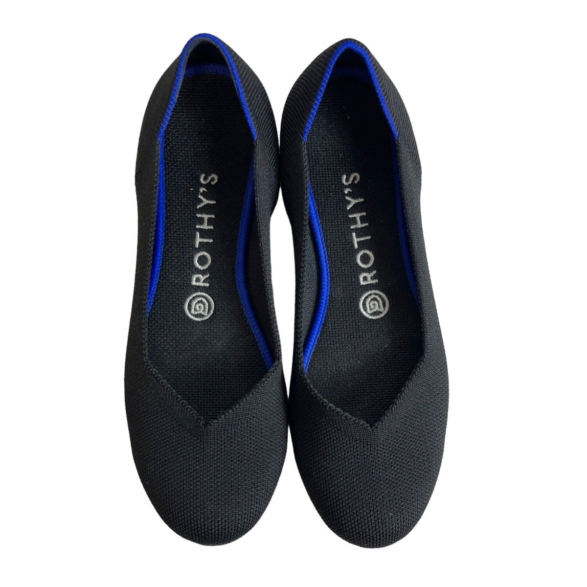 Rothy’s Women's Black Flat Slippers Sz W8