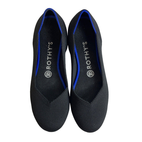 Rothy’s Women's Black Flat Slippers Sz W8
