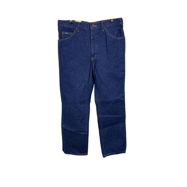 Vtg 90s Y2K Lee 34x30 Lee Mens Regular Fit Straight Leg Blue Denim Jeans - New