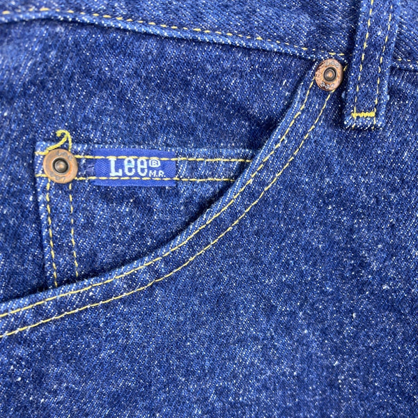 Vtg 90s Y2K Lee 34x30 Lee Mens Regular Fit Straight Leg Blue Denim Jeans - New