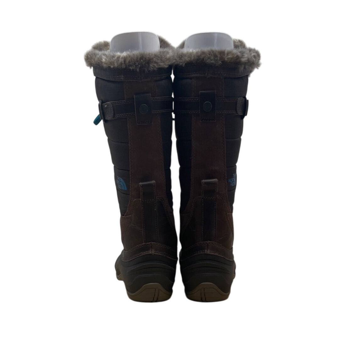 The North Face Women’s With Faux Fur Trim Lace-Up Winter Snow Boots Size 7