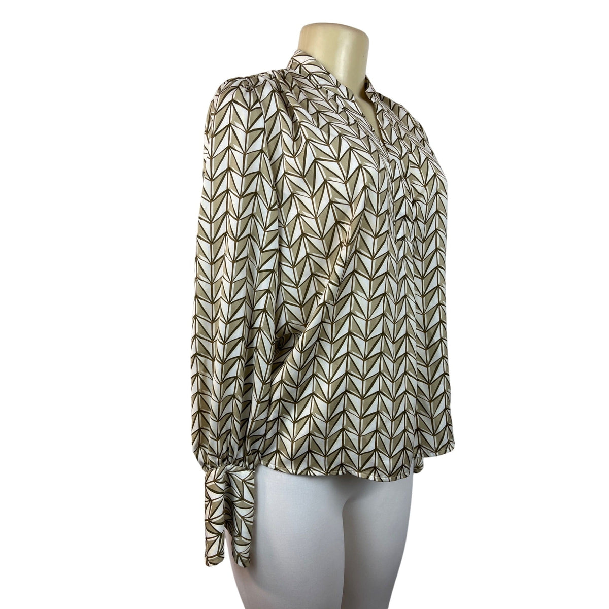 Banana Republic Women's Brown Smock Blouse Sz XS