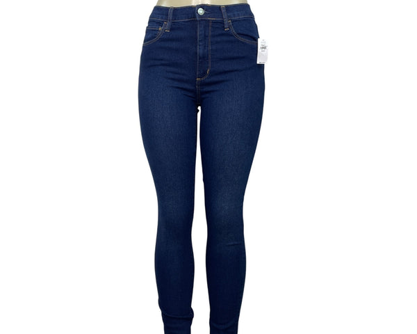 Gap Womens High-Waisted Skinny Jeans Dark Wash Stretch Denim Size 27 - New