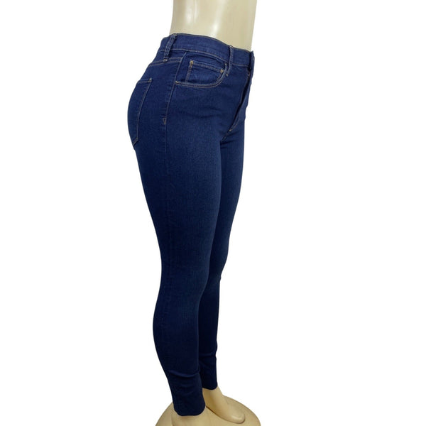 Gap Womens High-Waisted Skinny Jeans Dark Wash Stretch Denim Size 27 - New