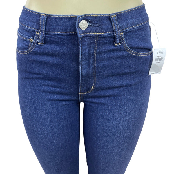Gap Womens High-Waisted Skinny Jeans Dark Wash Stretch Denim Size 27 - New