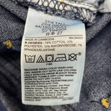 Gap Womens High-Waisted Skinny Jeans Dark Wash Stretch Denim Size 27 - New