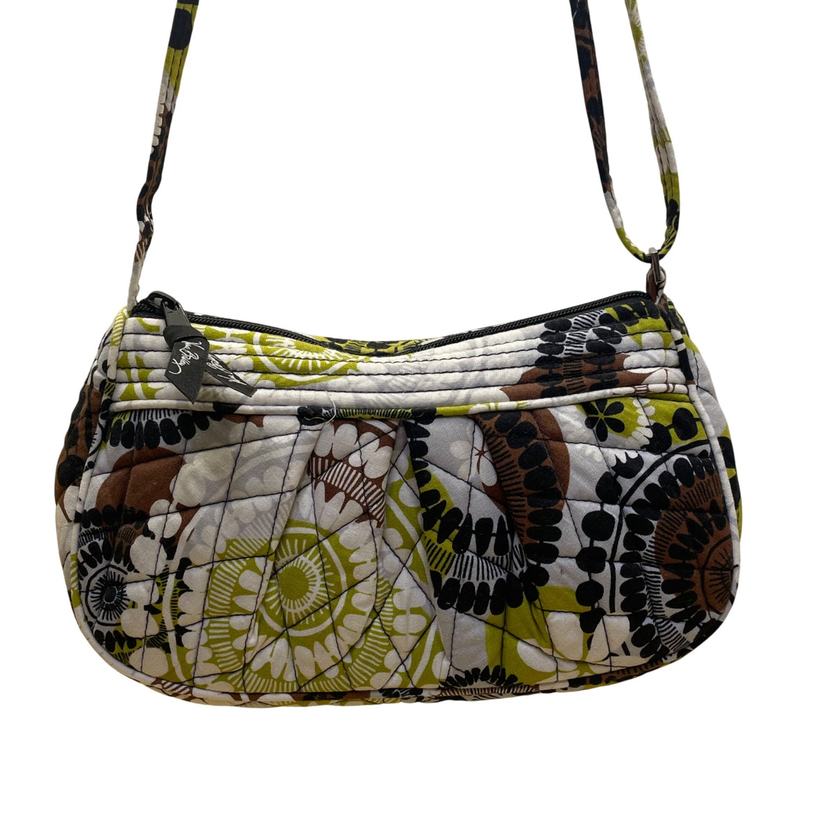 Vera Bradley Women’s Multicolor Floral Print Quilted Adjustable Strap Clutch Bag