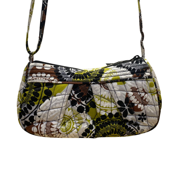 Vera Bradley Women’s Multicolor Floral Print Quilted Adjustable Strap Clutch Bag