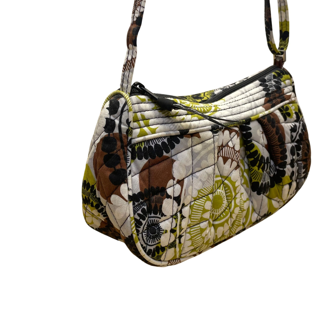 Vera Bradley Women’s Multicolor Floral Print Quilted Adjustable Strap Clutch Bag