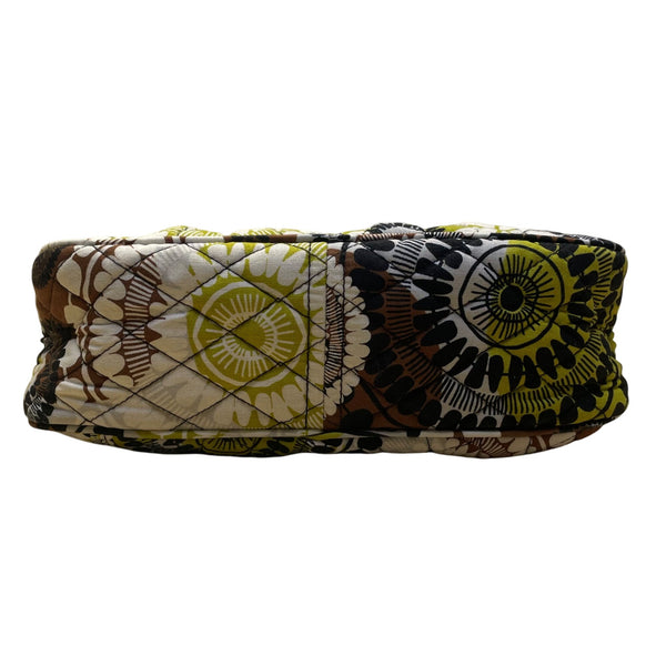 Vera Bradley Women’s Multicolor Floral Print Quilted Adjustable Strap Clutch Bag