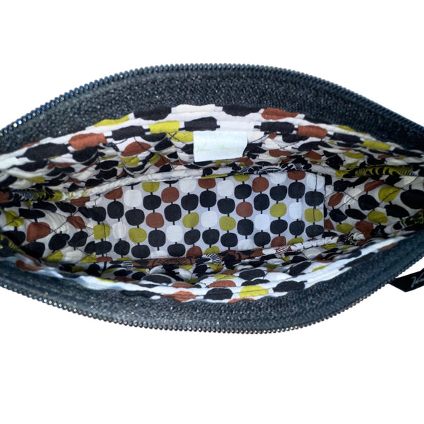 Vera Bradley Women’s Multicolor Floral Print Quilted Adjustable Strap Clutch Bag