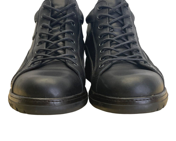 Johnston & Murphy Men’s Black Leather Mid Top Rawles Boot Size 12 M