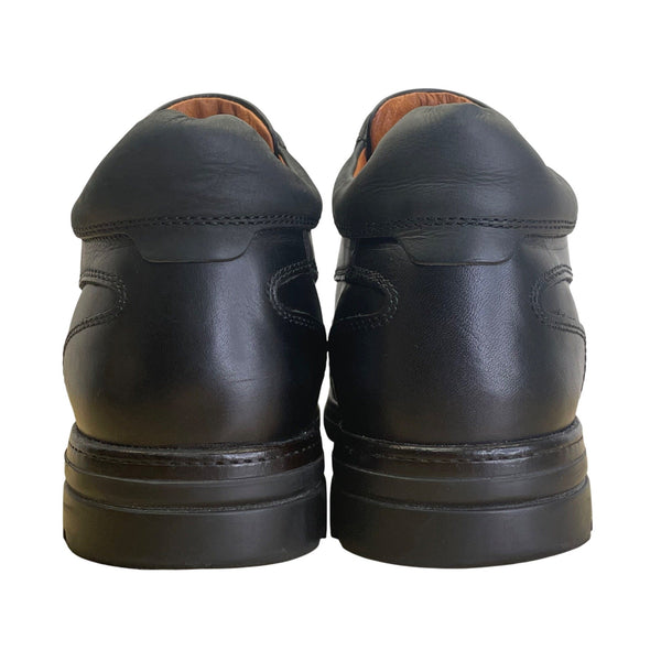 Johnston & Murphy Men’s Black Leather Mid Top Rawles Boot Size 12 M