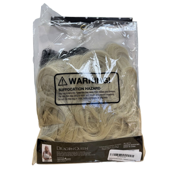 Narwhal Novelties Women Blonde Synthetic Dragon Queen Wig High Quality Costume Accessory