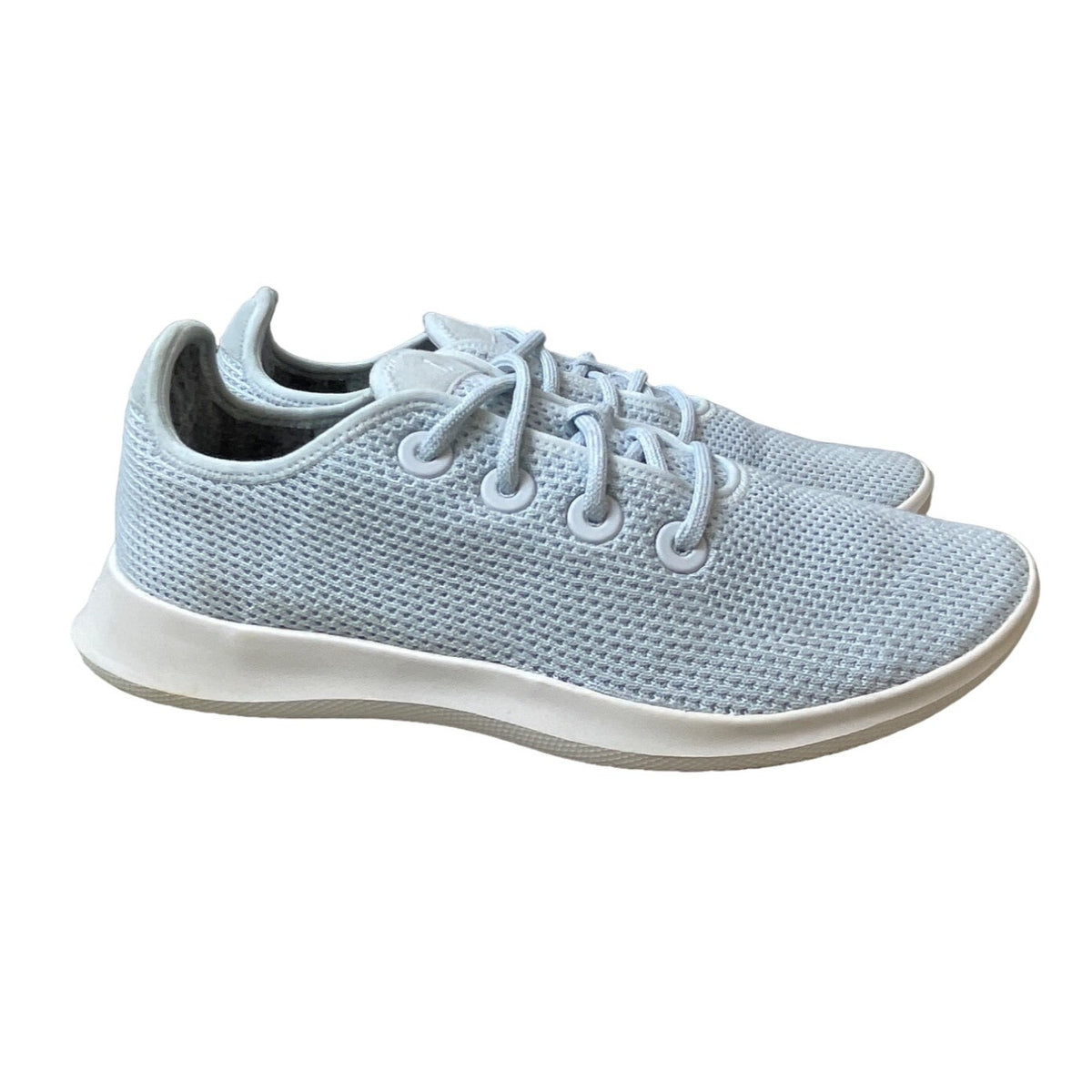 AllBirds ReRun Men's Clarity Blue & White Tree Runner Running Shoes Size M9