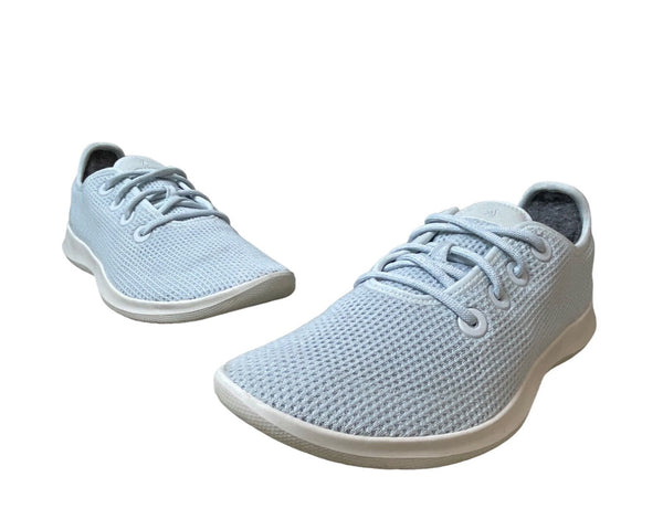 AllBirds ReRun Men's Clarity Blue & White Tree Runner Running Shoes Size M9