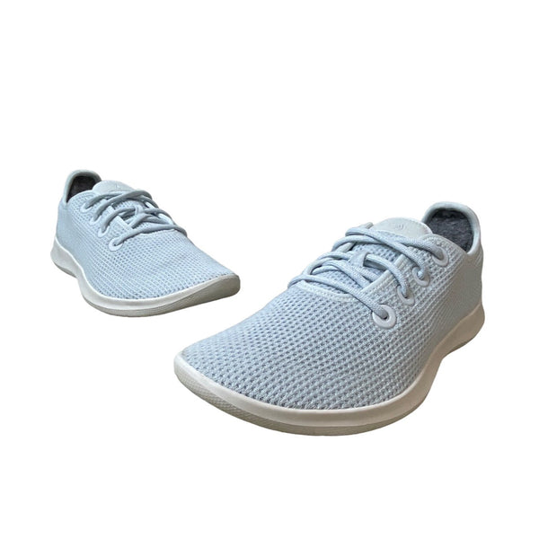 AllBirds ReRun Men's Clarity Blue & White Tree Runner Running Shoes Size M9