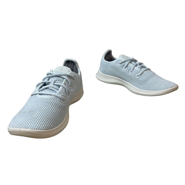 AllBirds ReRun Men's Clarity Blue & White Tree Runner Running Shoes Size M9