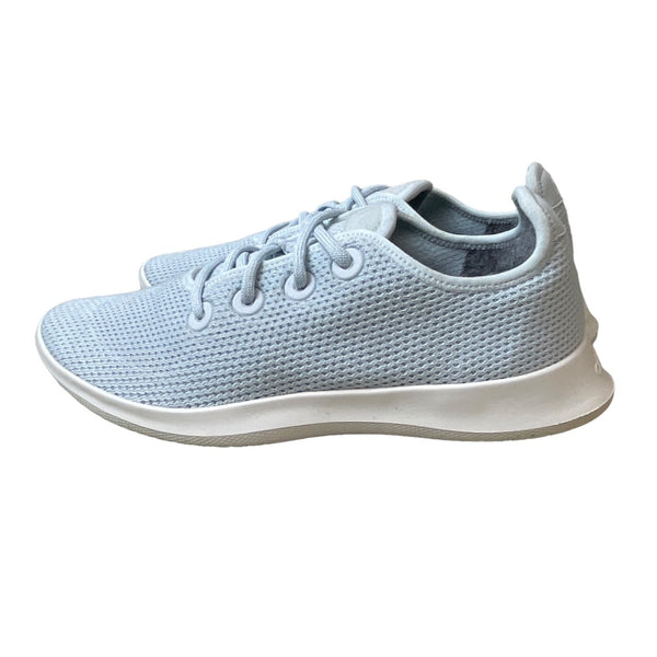 AllBirds ReRun Men's Clarity Blue & White Tree Runner Running Shoes Size M9