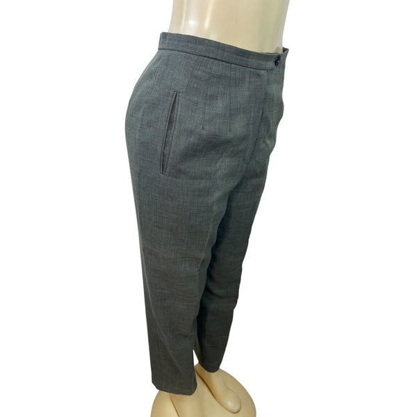Travis Ayers Womens Green High-Waisted Tapered Pants Size 6