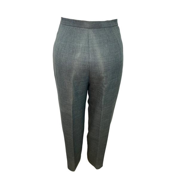 Travis Ayers Womens Green High-Waisted Tapered Pants Size 6