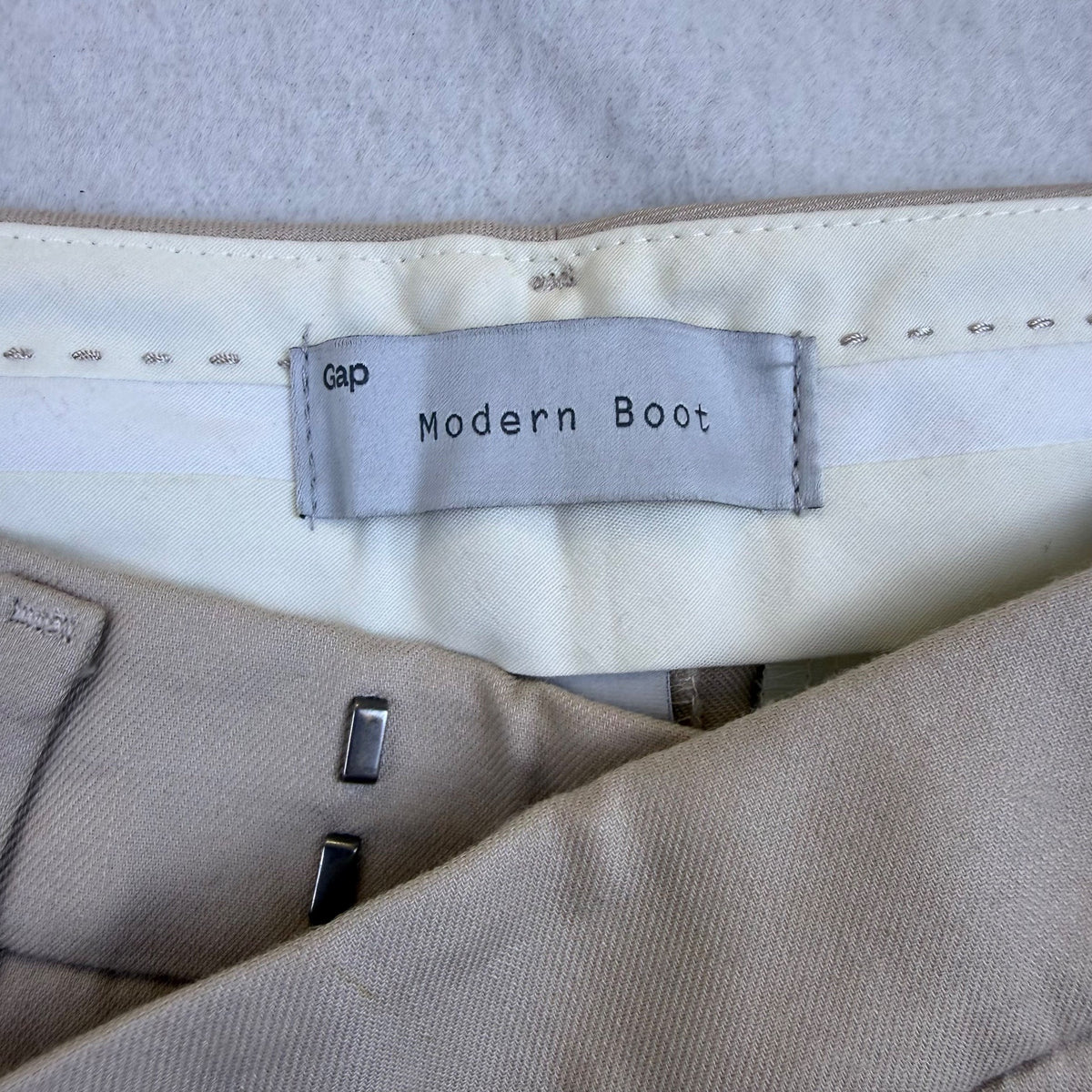 Gap Women’s Taupe Modern Boot Pants Stylish Everyday Comfort Size 00R - New