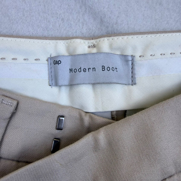 Gap Women’s Taupe Modern Boot Pants Stylish Everyday Comfort Size 00R - New